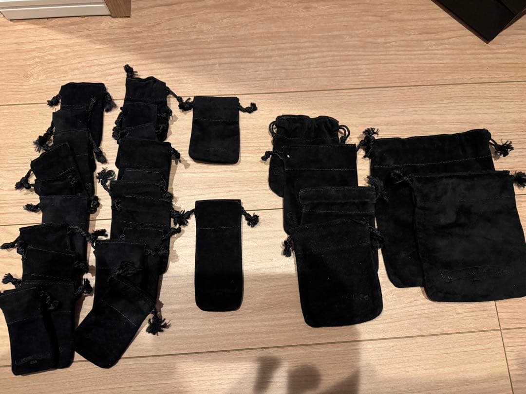 クロムハーツ　革袋　ボールチェーン　箱　ショッパー　ネックレス