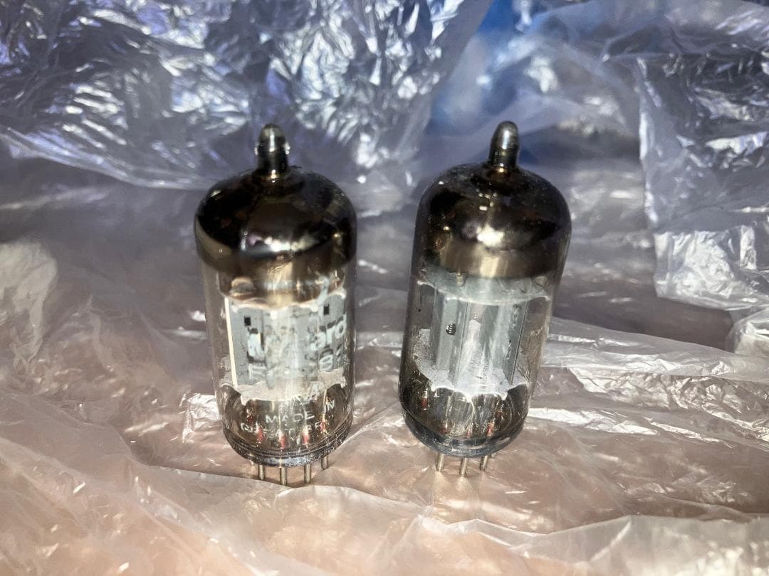 真空管 2本 ムラード ECC82 12AU7 BVA ブリマー 新品？未使用？