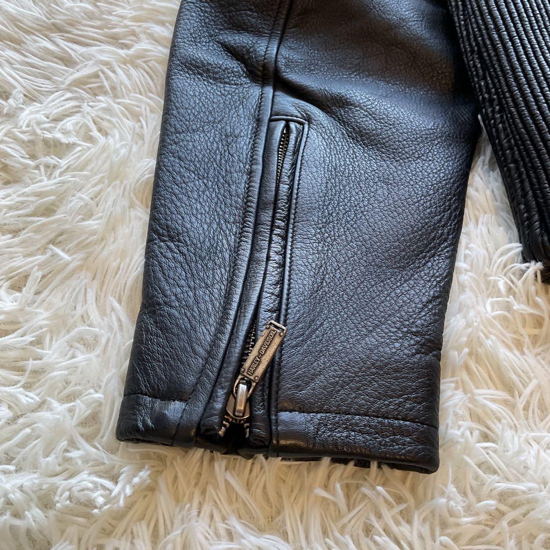 大きいサイズ✨ハーレーダビッドソン　レザージャケット　シングルライダース　XL