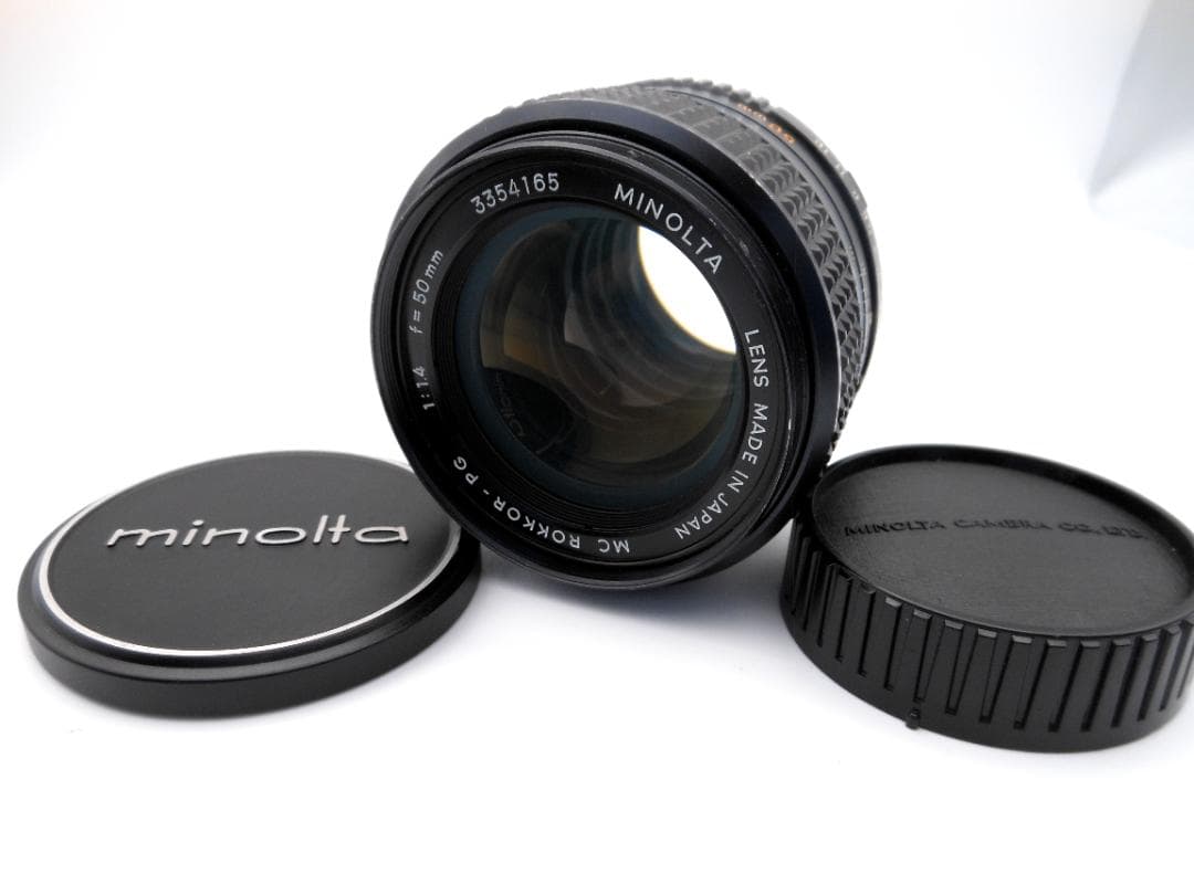【ケース付】ミノルタ MC ロッコール PG 50mm F/1.4 SRマウント