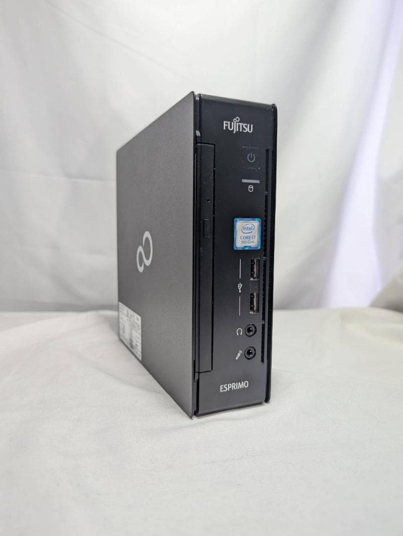 コンパクトPC 富士通 第9世代 i7-9700 メモリ16GB SSD+HDD