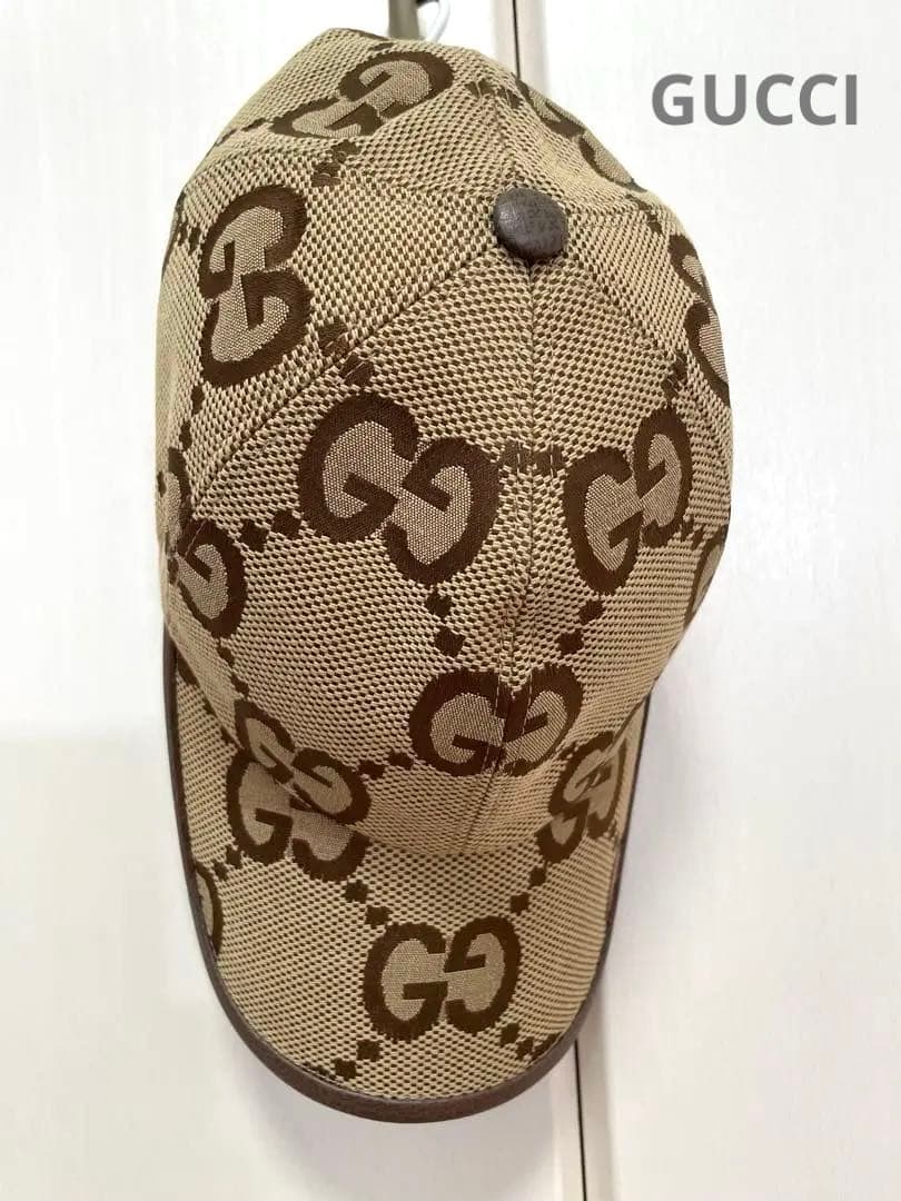 GUCCI GGパターン キャップ　サイズS（56）