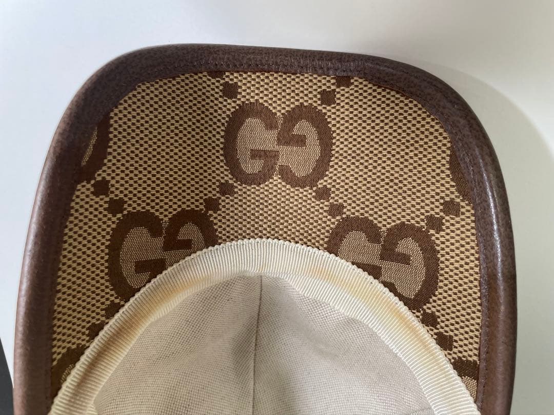 GUCCI GGパターン キャップ　サイズS（56）