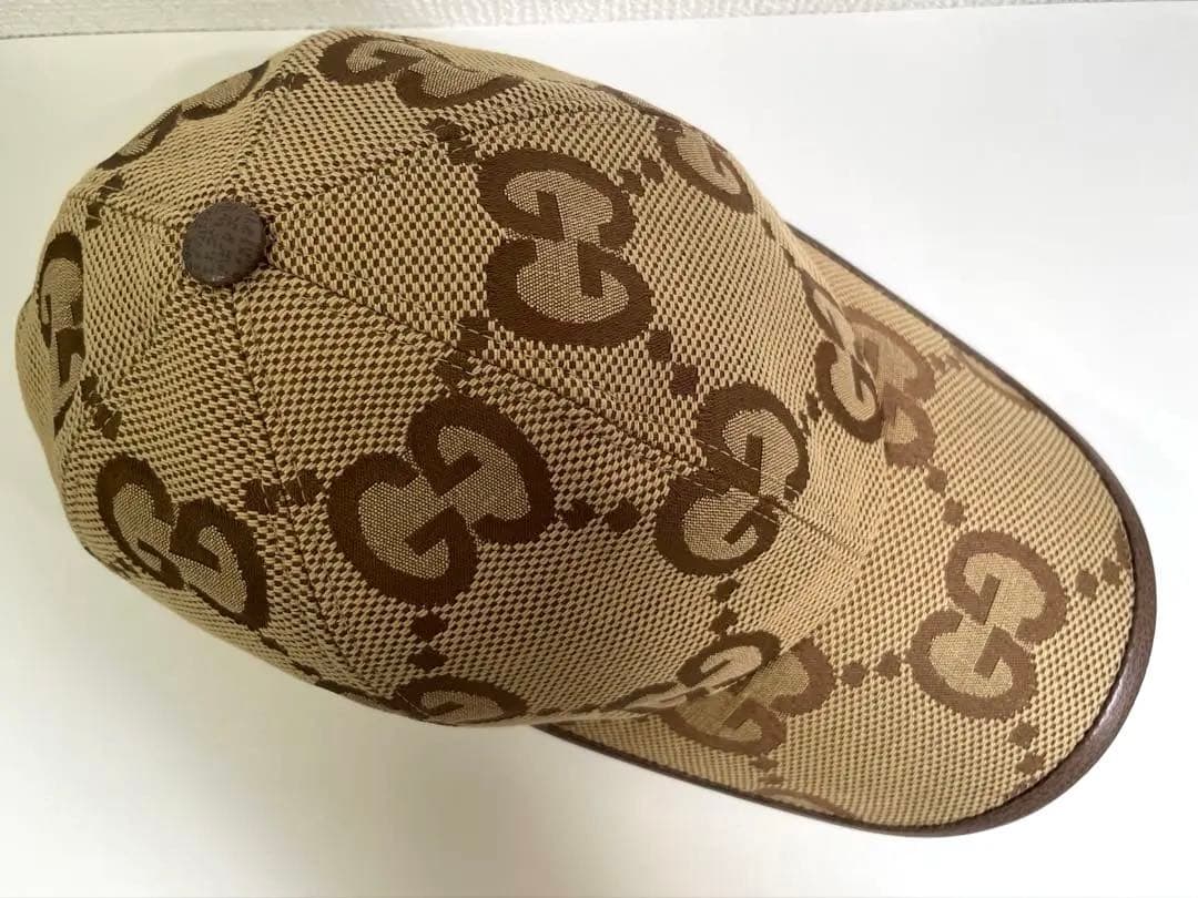 GUCCI GGパターン キャップ　サイズS（56）