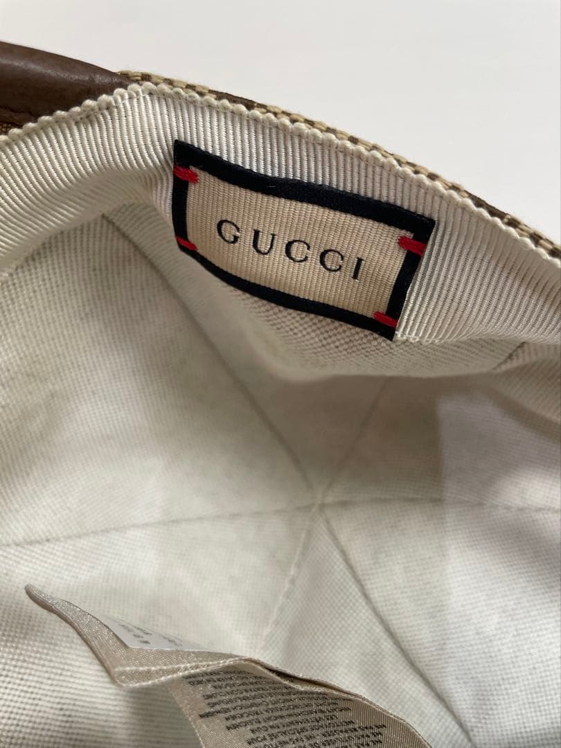 GUCCI GGパターン キャップ　サイズS（56）