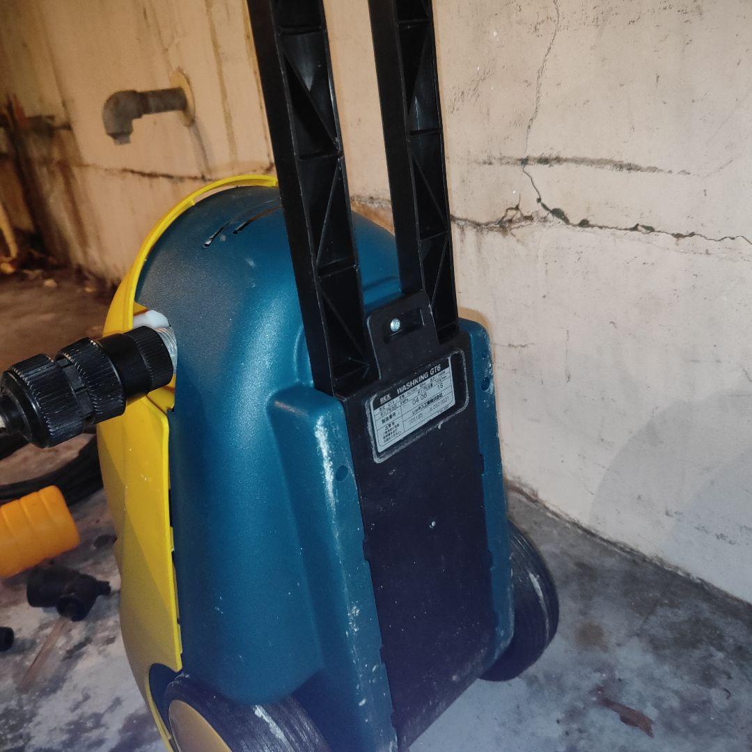 【送料無料】REX 高圧洗浄機 WASHKING GT6 本体＋付属品