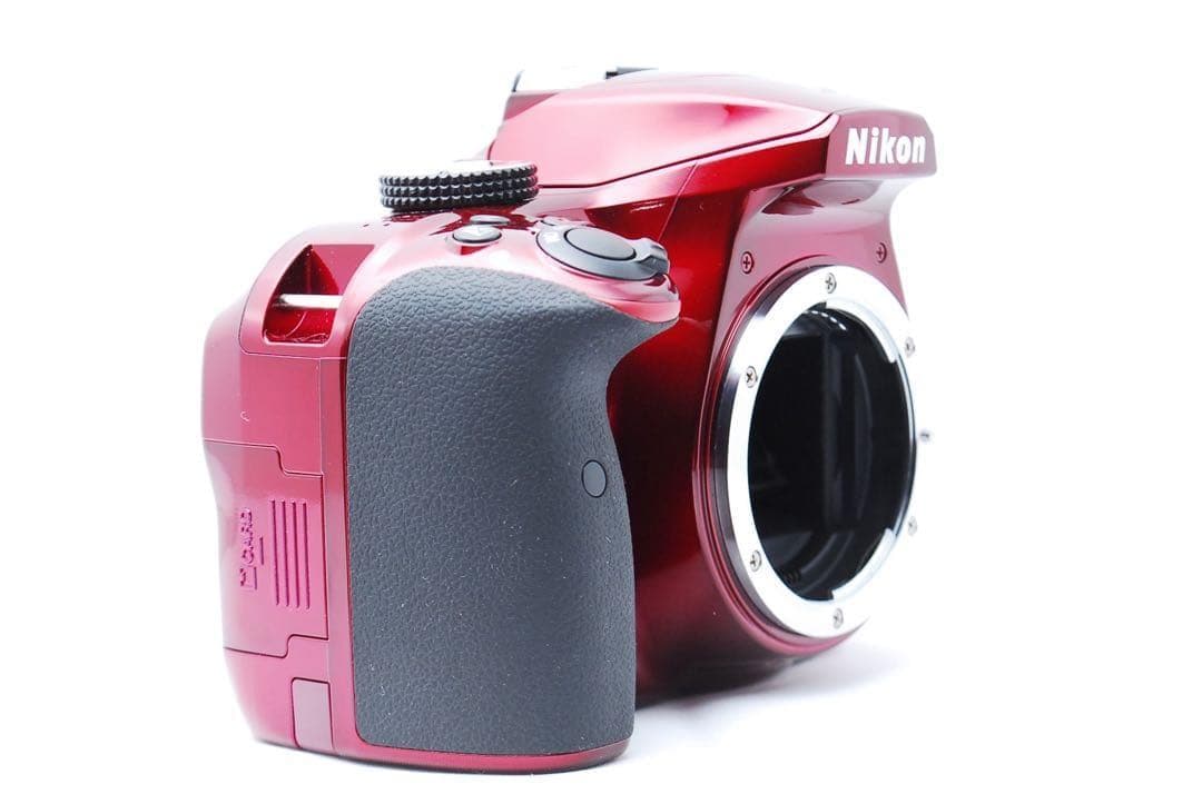 Nikon D3400赤★スマホ転送対応◎初心者に嬉しいBluetoothモデル