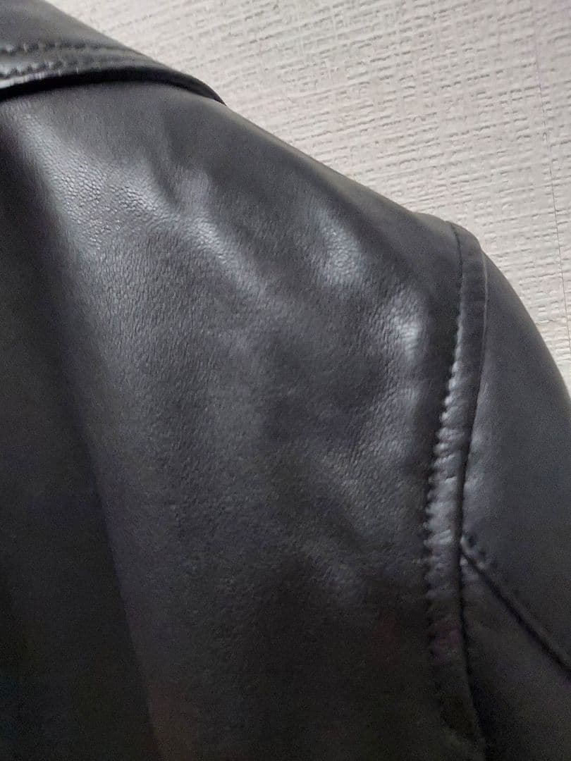 美品!！A PUPIL ラムレザーライダースジャケット