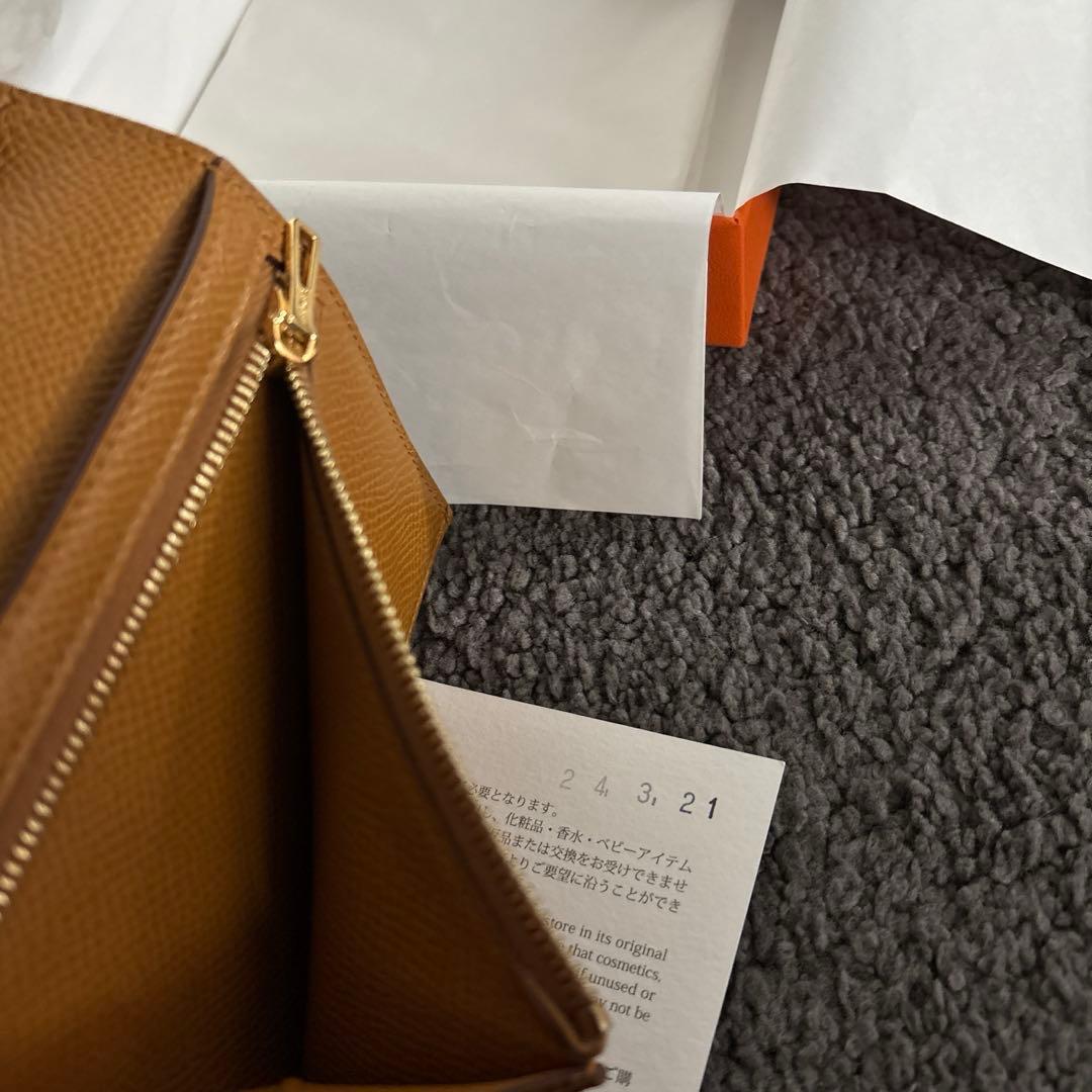 HERMES エルメス　ベアンコンパクトウォレット