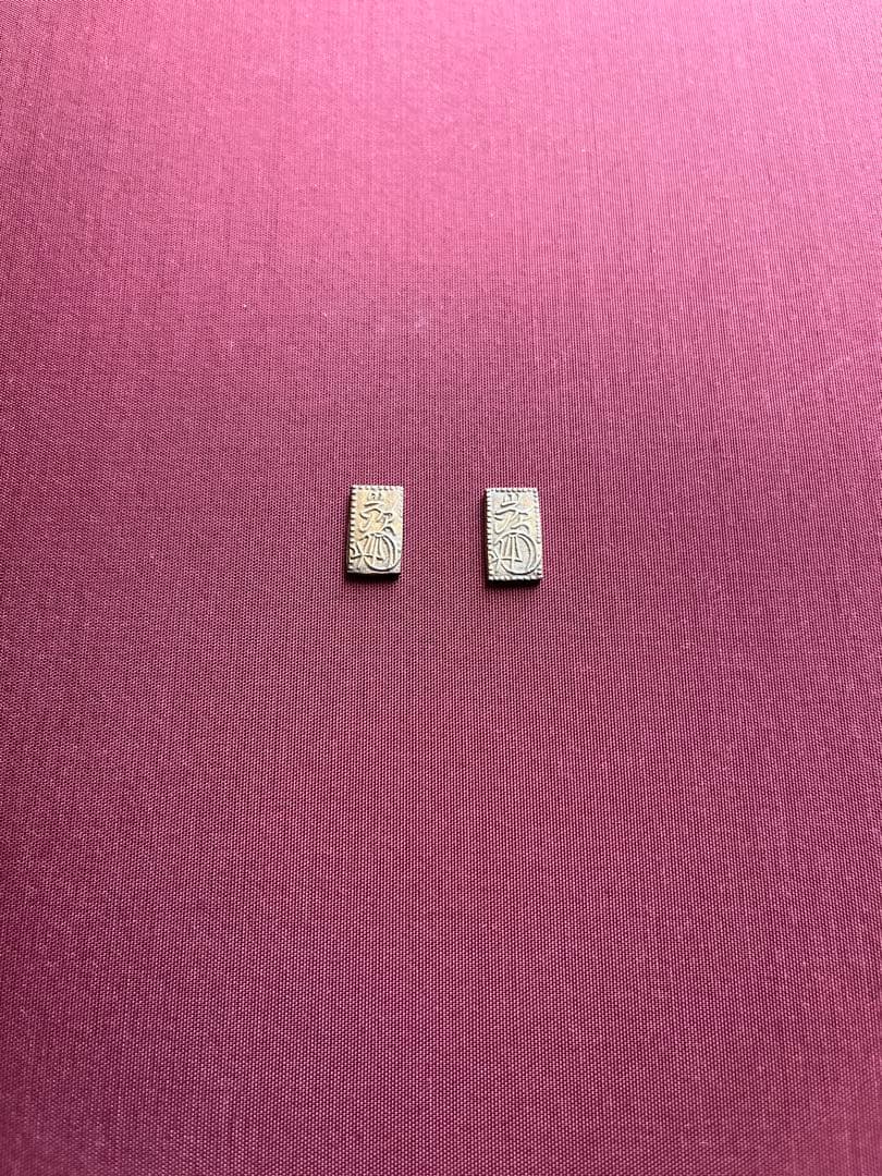 古銭 天保二朱金 2枚