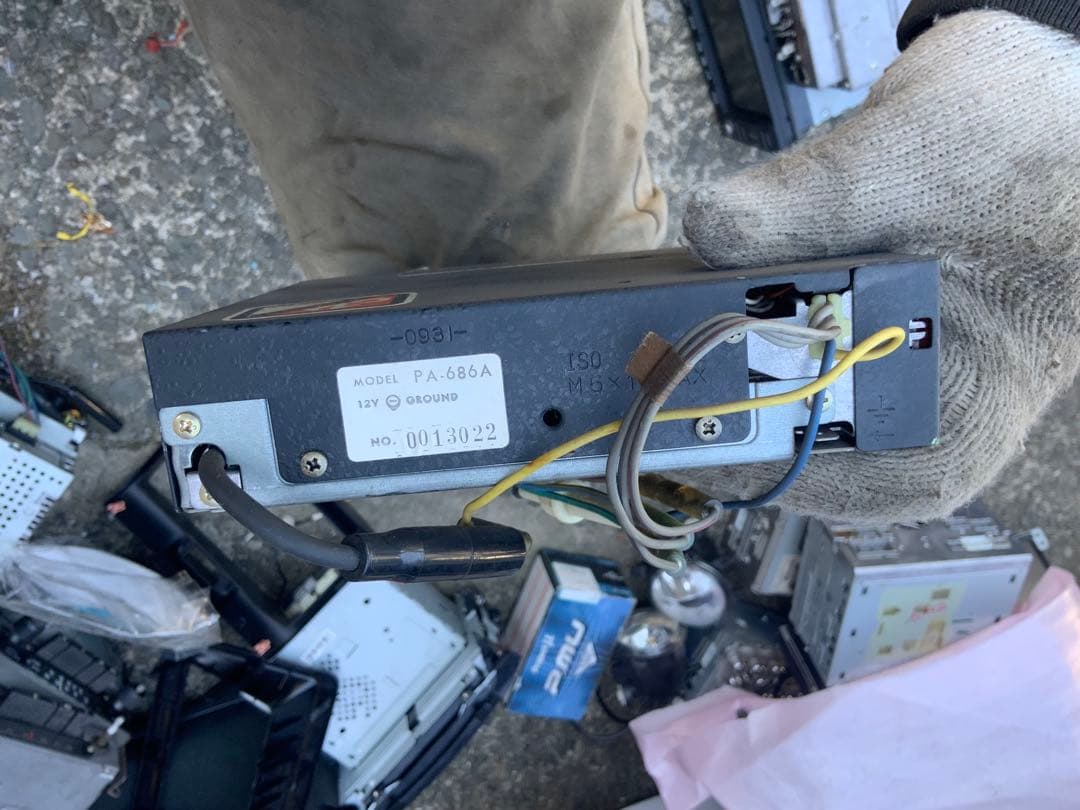 カセットデッキ クラリオン pa-686A 状態未確認