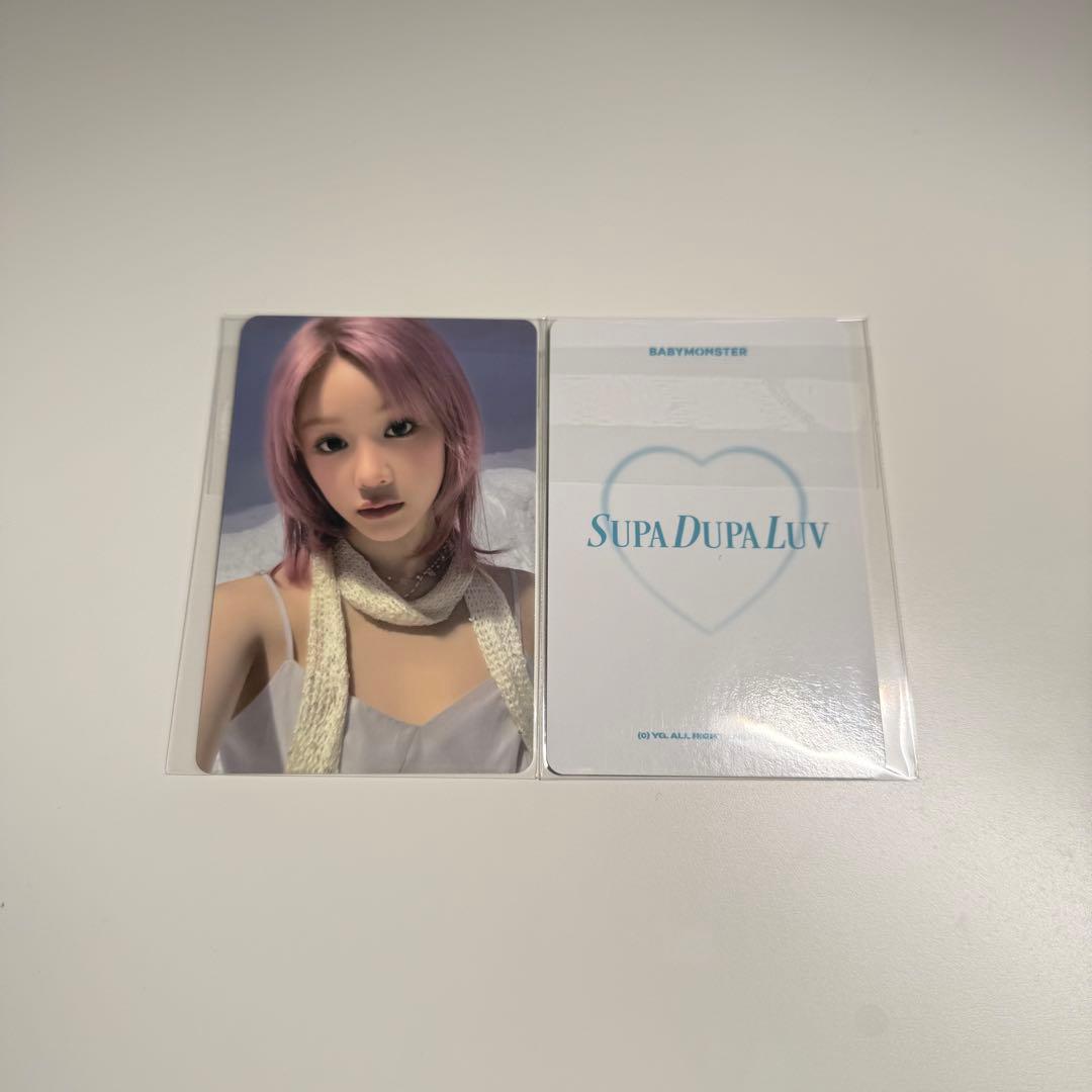 BABYMONSTER 台湾popup 限定特典トレカ パリタ