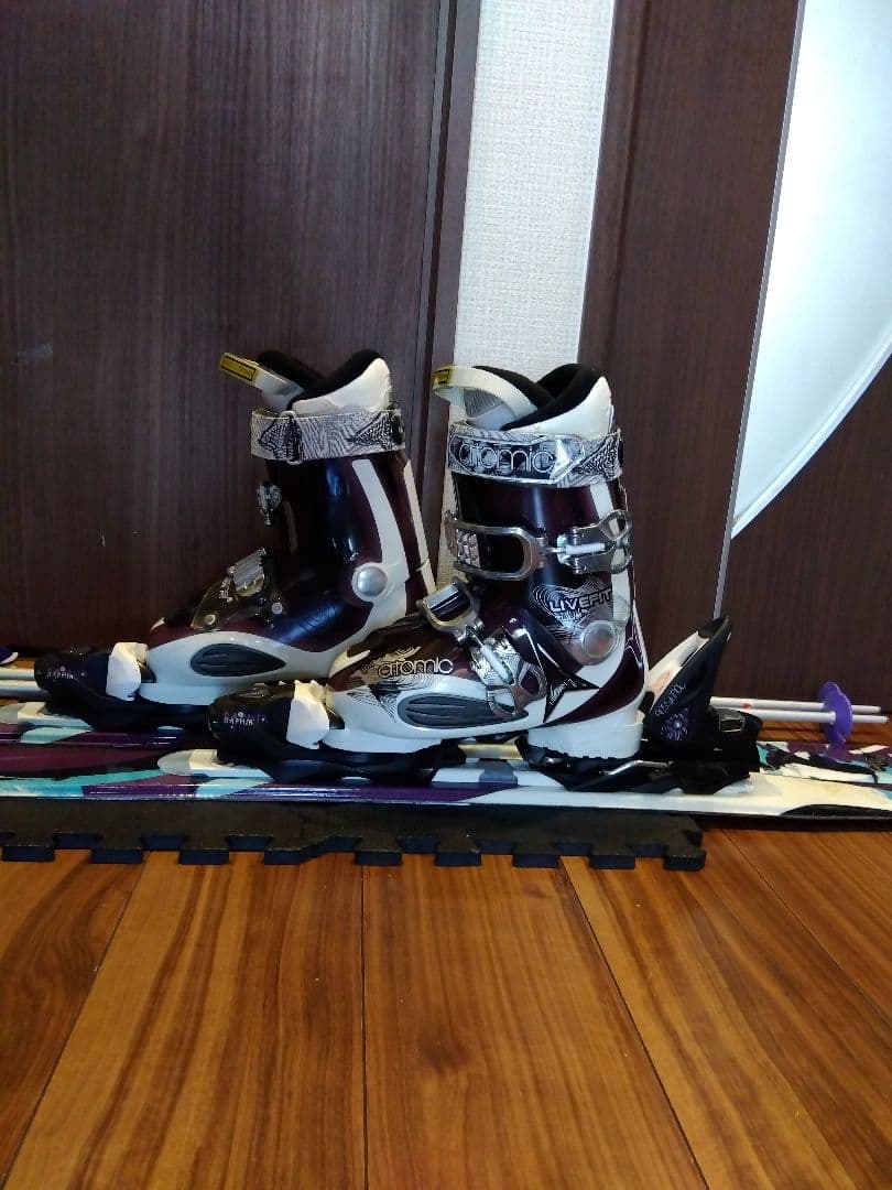 【ハイエンド】ROSSIGNOL レディース スキーセット メンテ・WAX済み✔