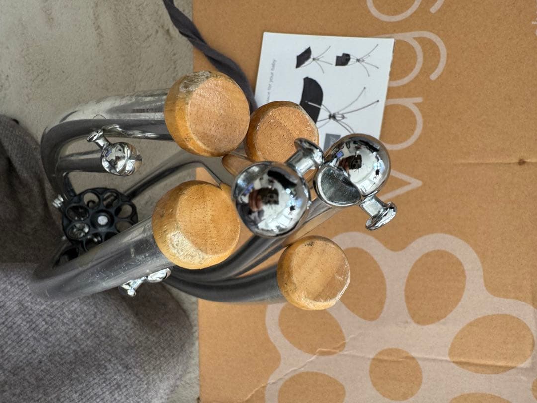 a　Vaggaro ベビーチェア ベージュ 収納バッグ付き