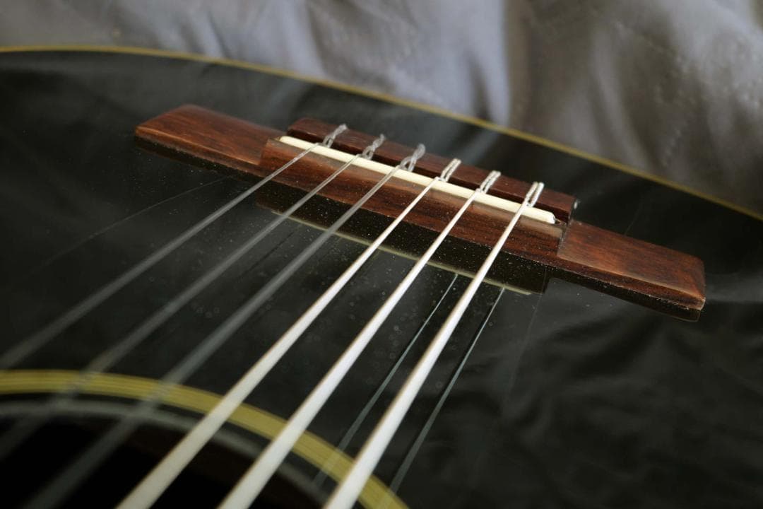 Master Graft BK ミニエレアコ　ガットギター ペグGOTOH交換