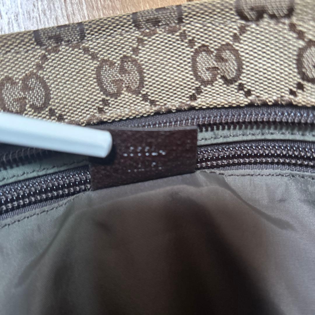 Gucci GGキャンバス　トートバッグ　マザーズバッグ