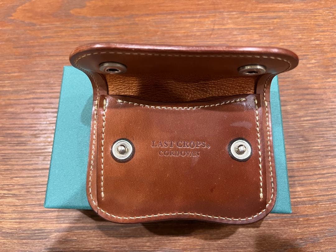 Last crops ラストクロップス LCタング シェルコードバン ナチュラル