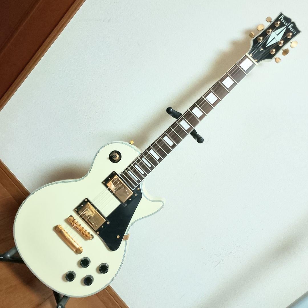 美品　PhotoGenic　LP-300C/WH　LPカスタムタイプ　エレキ