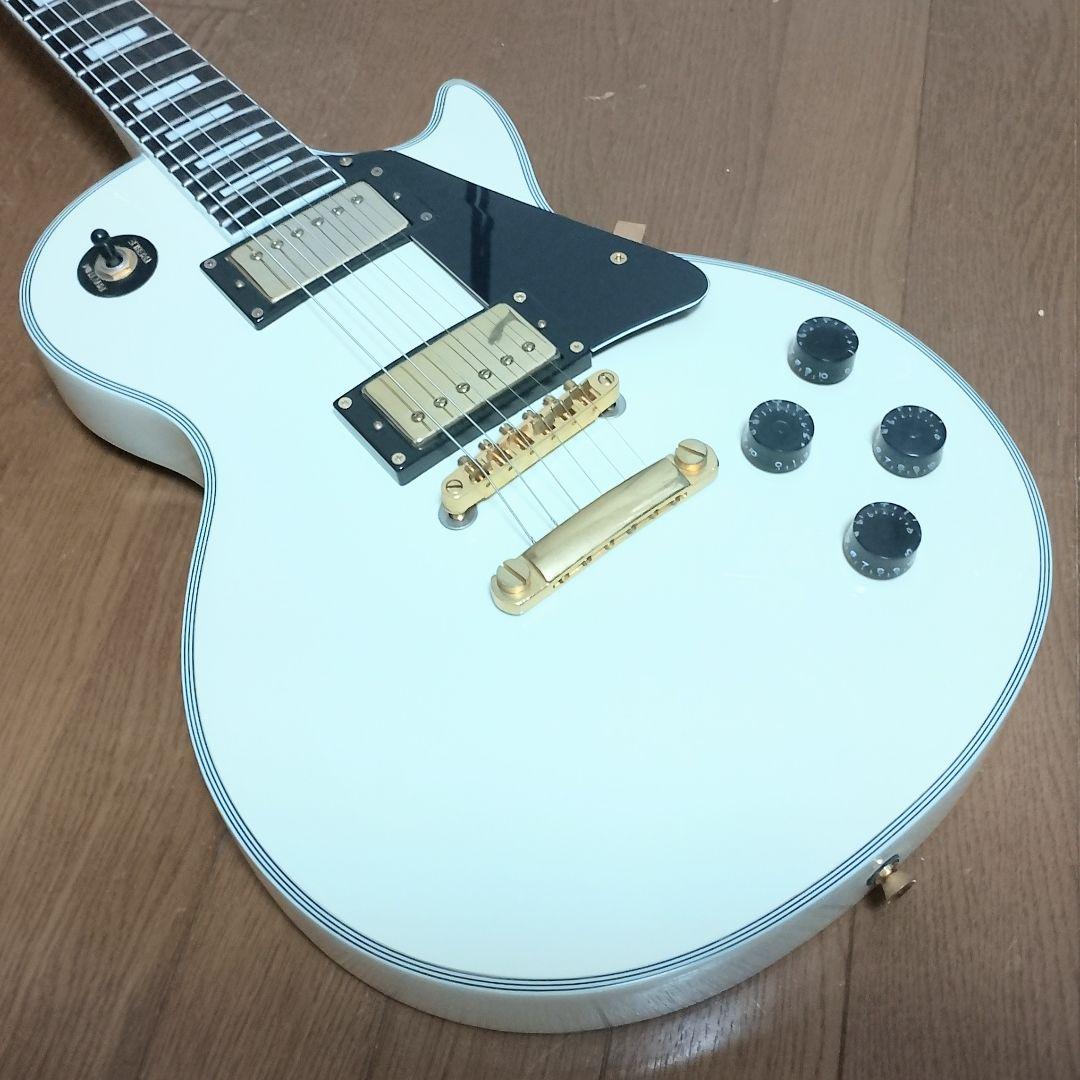 美品　PhotoGenic　LP-300C/WH　LPカスタムタイプ　エレキ