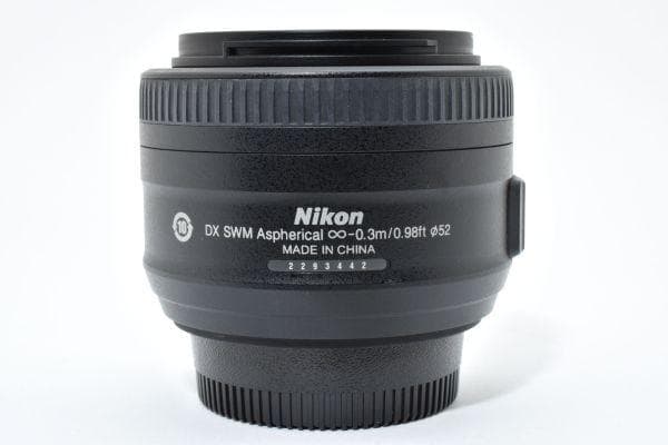 ★極上美品★動作光学良好★ニコン AF-S DX 35mm F1.8G #574