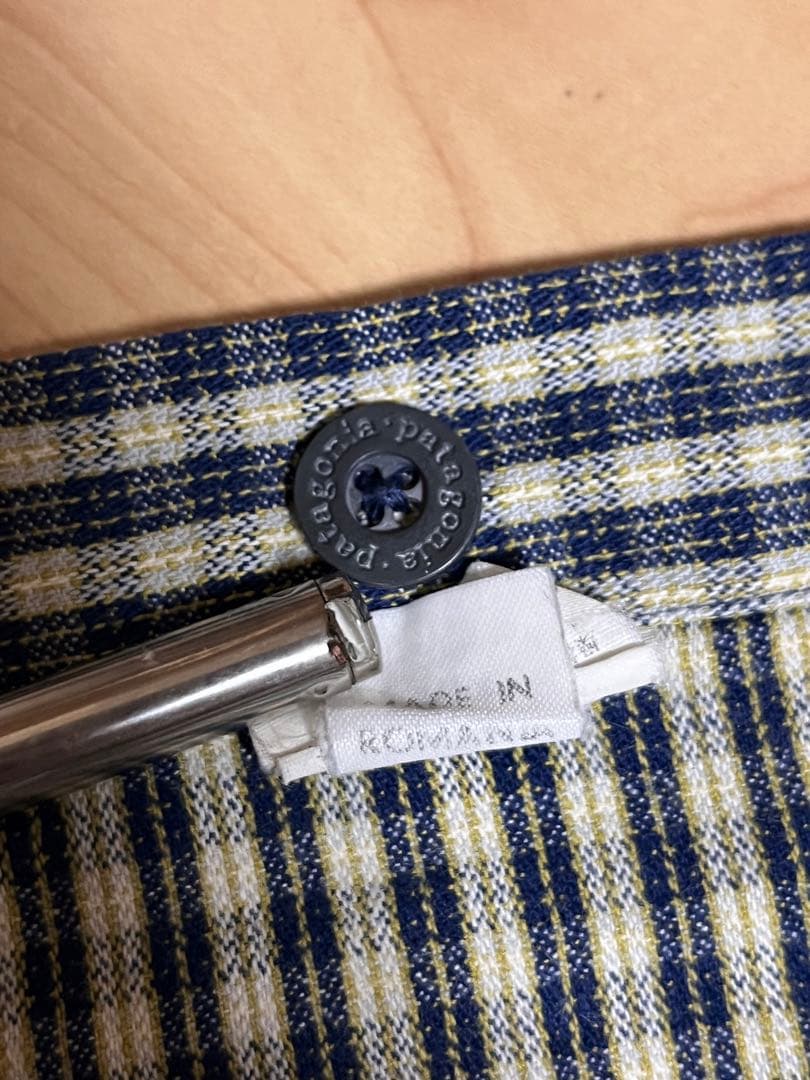 00s Patagonia オーガニックコットンシャツ　ルーマニア製