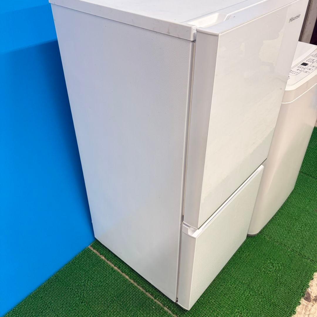 613 極美品　冷蔵庫　洗濯機　セット　小型　一人暮らし　ホワイト　単身サイズ