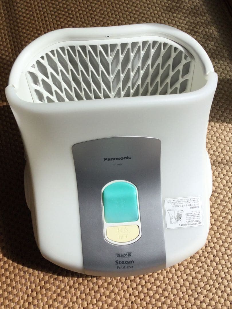 パナソニック スチームフットスパ 遠赤外線ヒーター付 EH2862P-W（白）