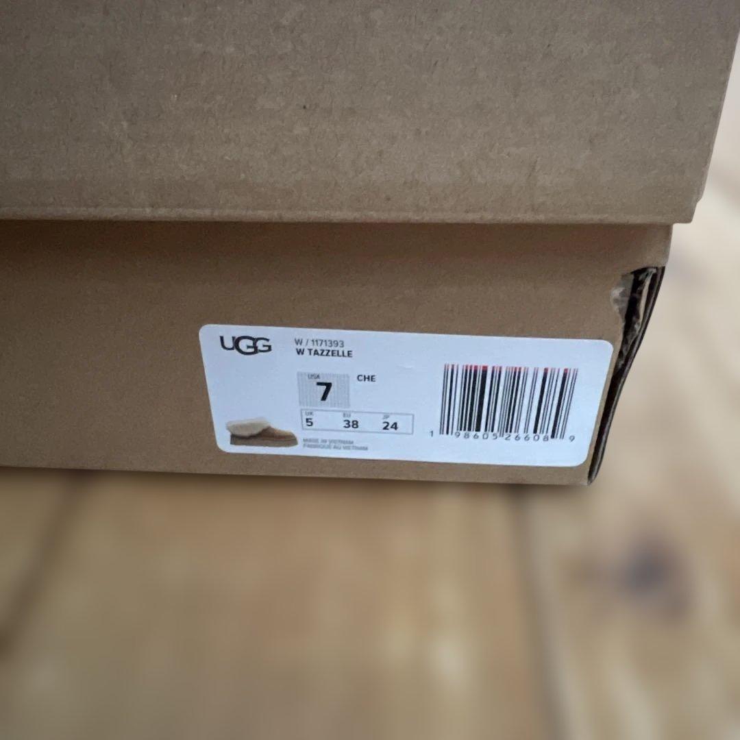 ugg アグ　Tazzelle タゼル　チェスナット　24センチ