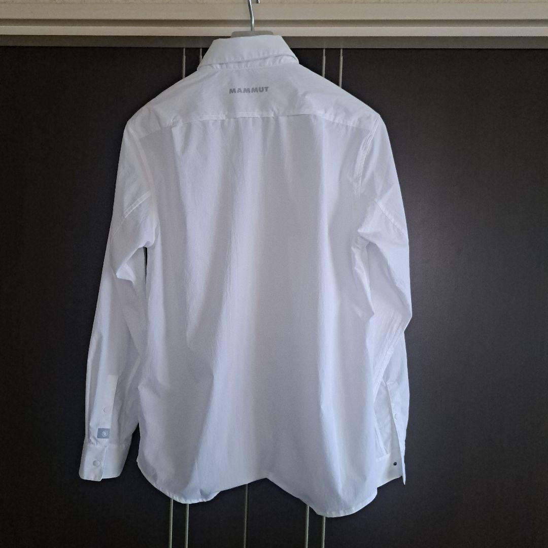 美品　マムートセオンロングスリーブ　白L