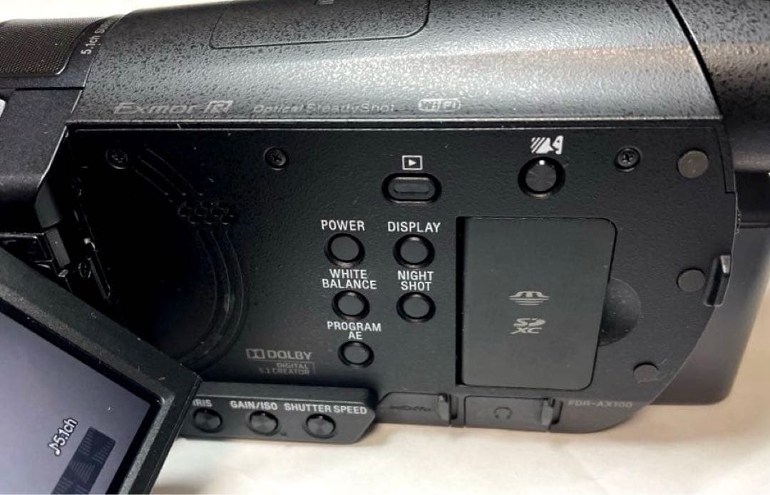 描写力に安心感・安定感!! ソニー 4K ビデオカメラ FDR-AX100