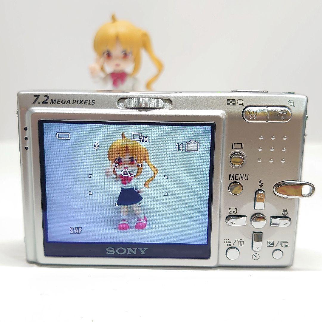 ✨美品✨SONY Cyber-shot DSC-T10 シルバー 充電器付