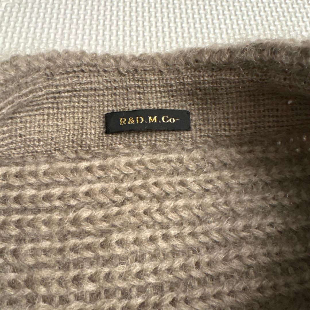 R&D.Ｍ.co Co オールドマンズテーラー　ニット　ブラウン　モカ