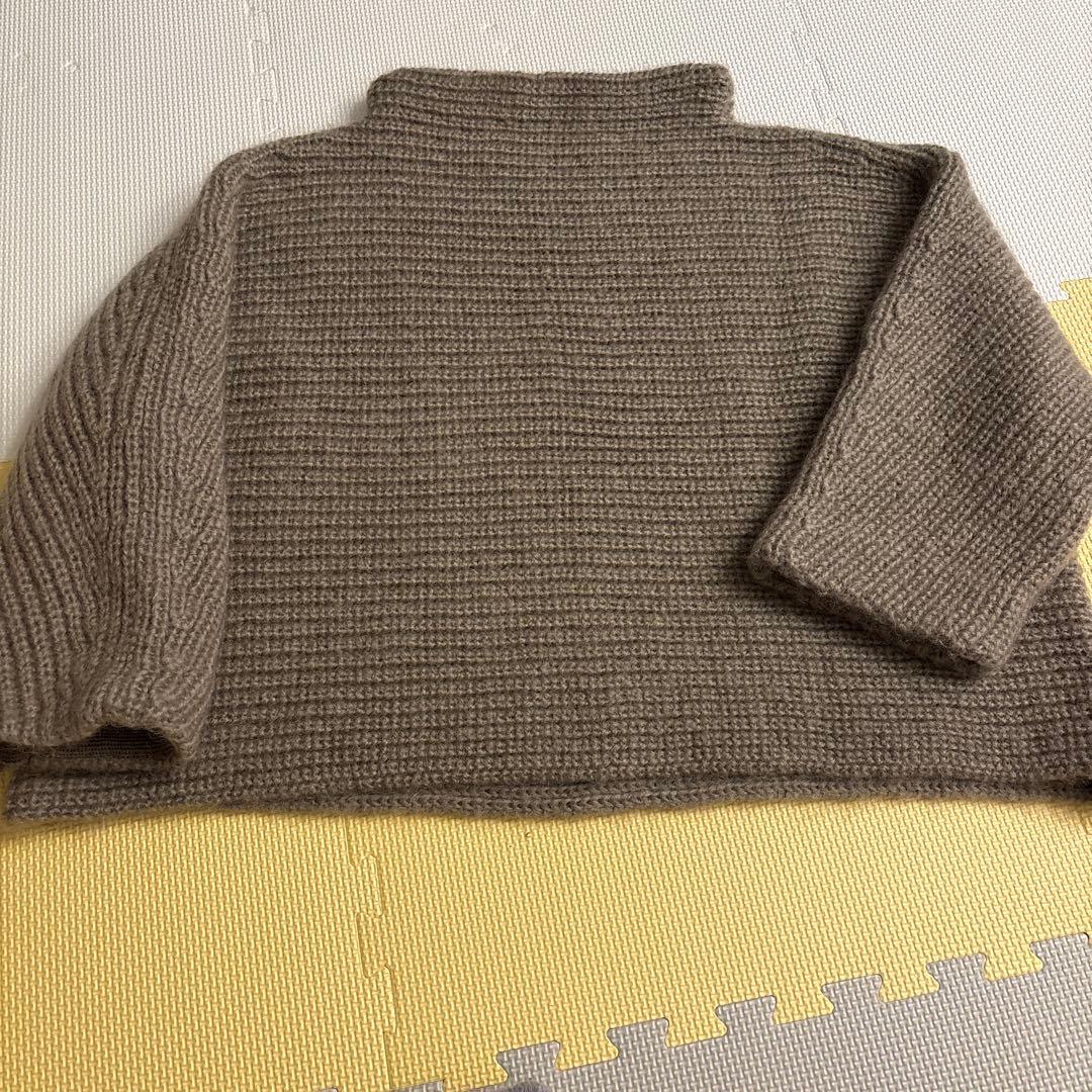 R&D.Ｍ.co Co オールドマンズテーラー　ニット　ブラウン　モカ