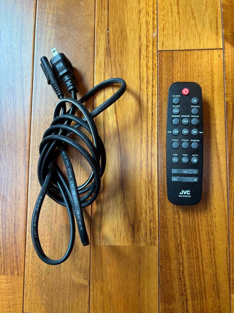 JVC ミニコンポ リモコン付き