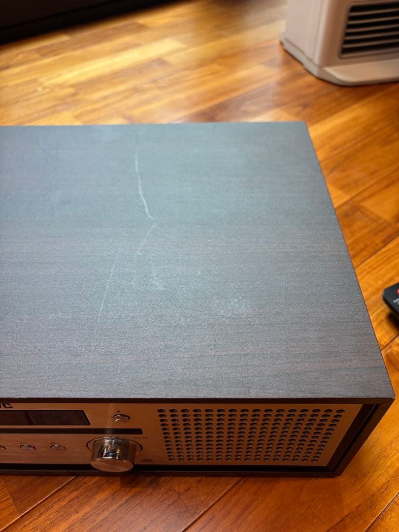 JVC ミニコンポ リモコン付き