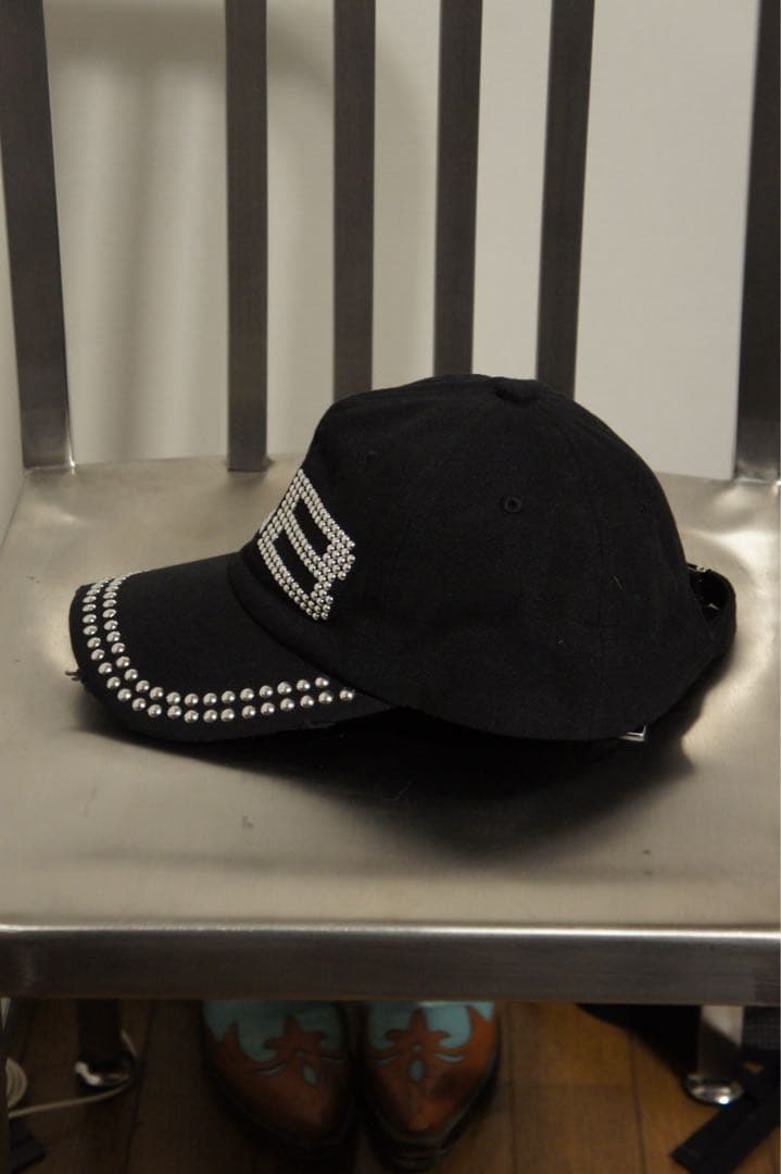 【ぼむ】 BEEDEN - BD STUDS DAMAGE CAP