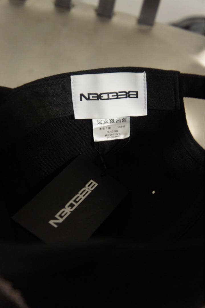 【ぼむ】 BEEDEN - BD STUDS DAMAGE CAP