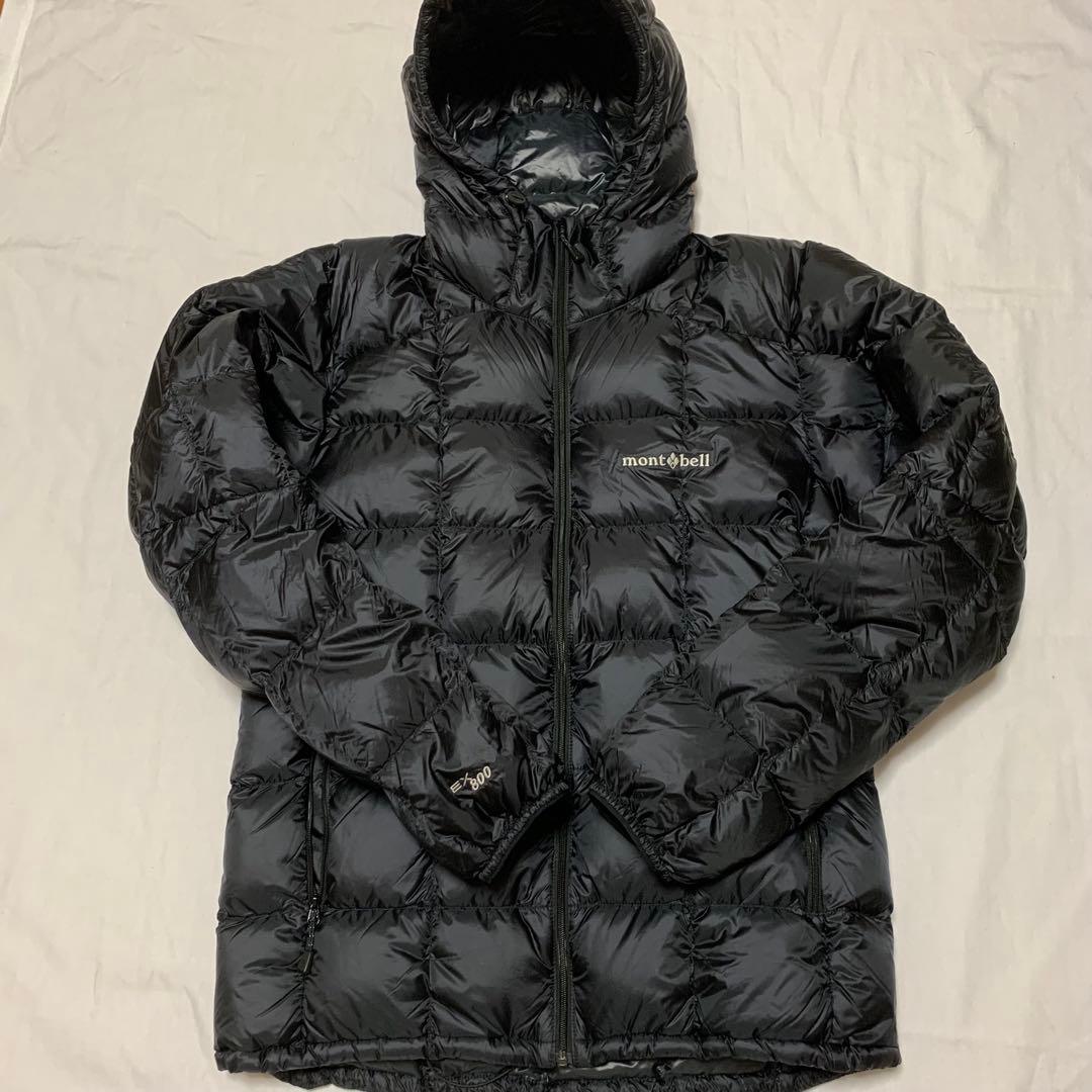 モンベル スペリオダウンパーカ メンズ ブラック XLサイズ