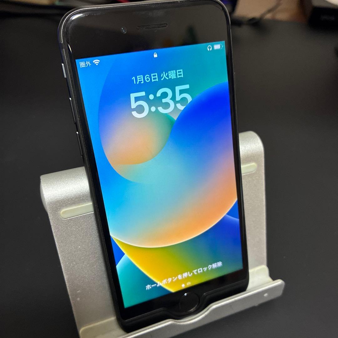 【美品】Apple iPhone8 256GB ブラック