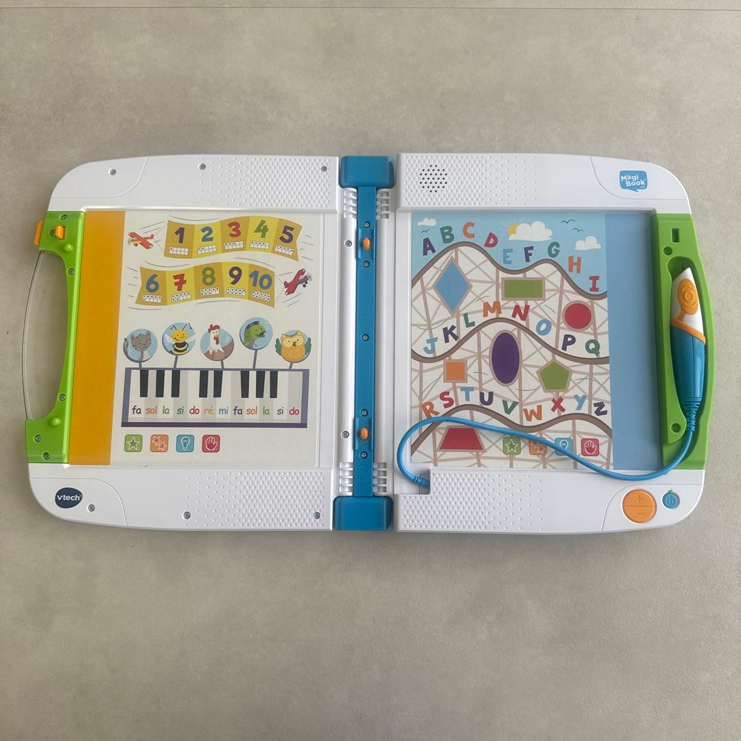 Magibook Vtech V2 フランス語　音声ペン　本11冊付き