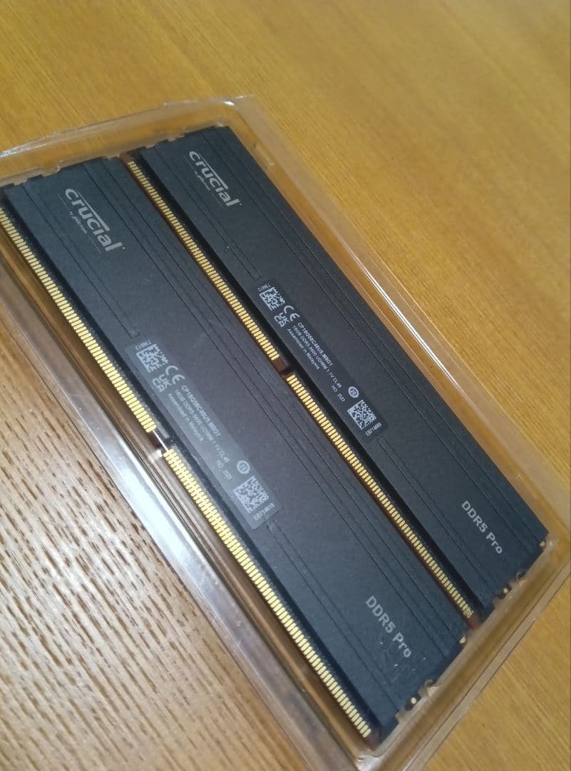 Crucial DDR5 Pro メモリー 2枚セット 32GB