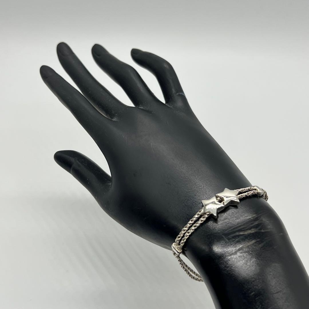 ティファニー TIFFANY ダブルロープ ダブルスター ブレスレット SV