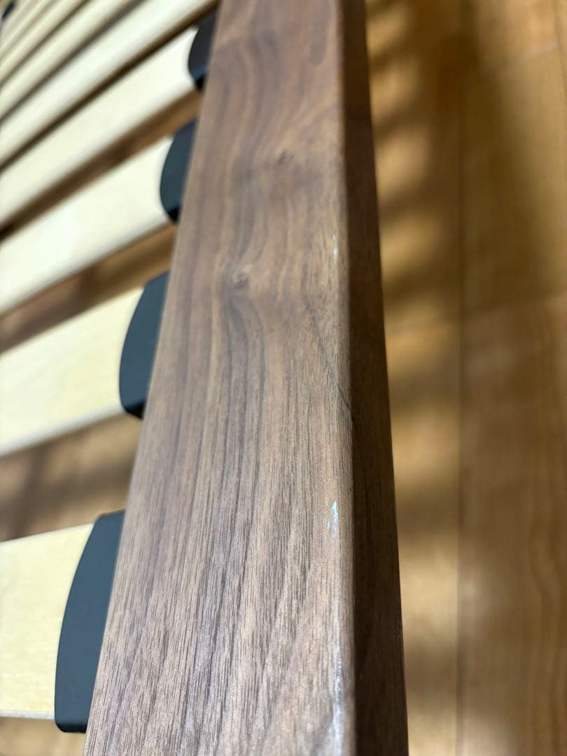 【無印良品】木製ベッドフレーム／セミダブル