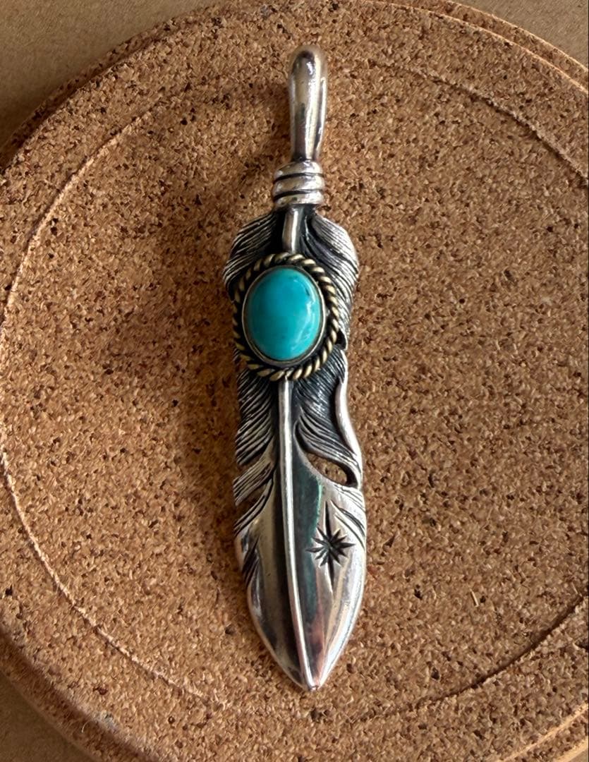 本日まで価格プロフ【超メル市特価格 】 SAADフェザーターコイズ　トップ