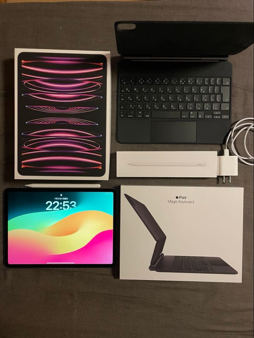 iPad Pro M2 11インチ 512GB マジックキーボード　ペンシル付き
