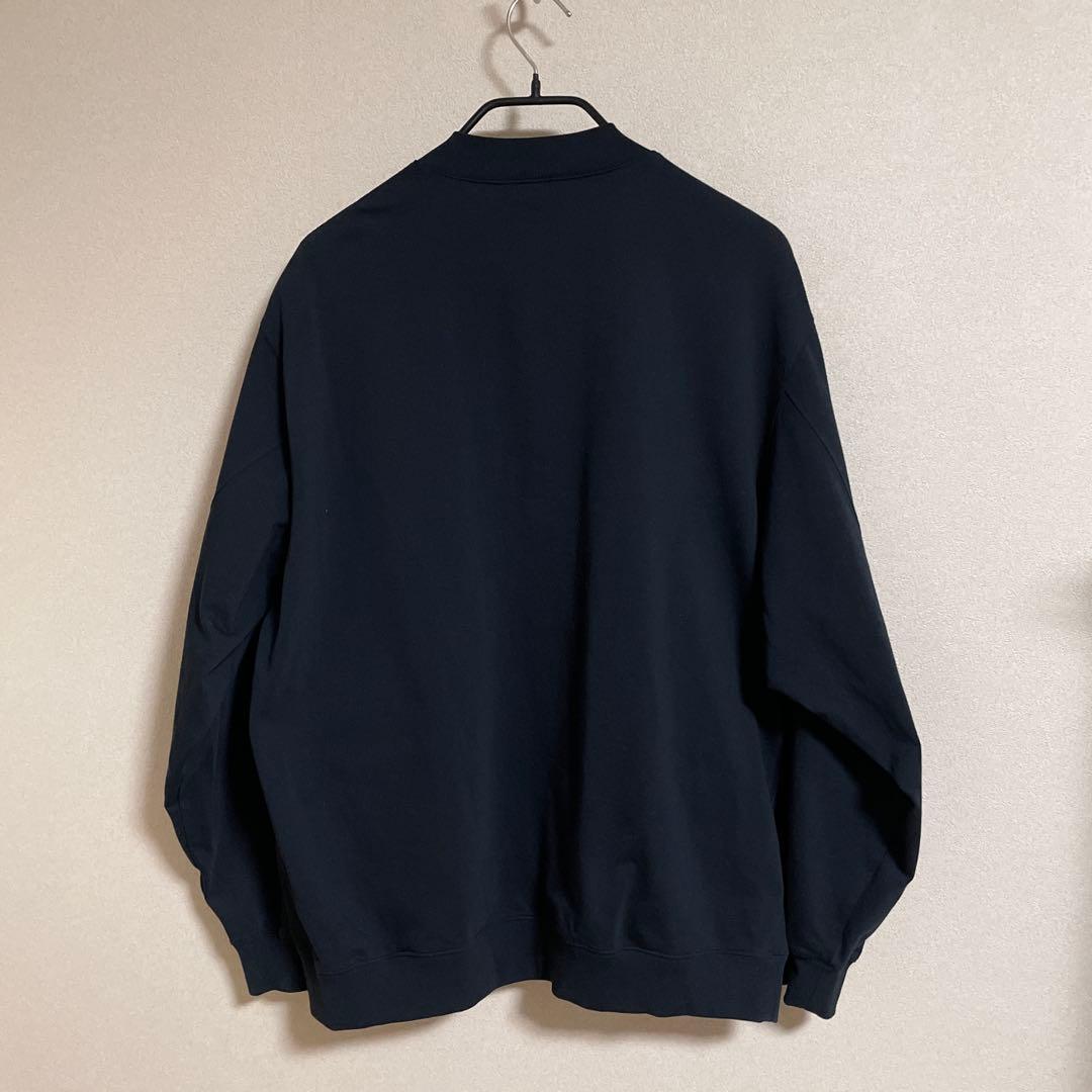 STILL BY HAND ハーフジッププルオーバー CS01253 48サイズ