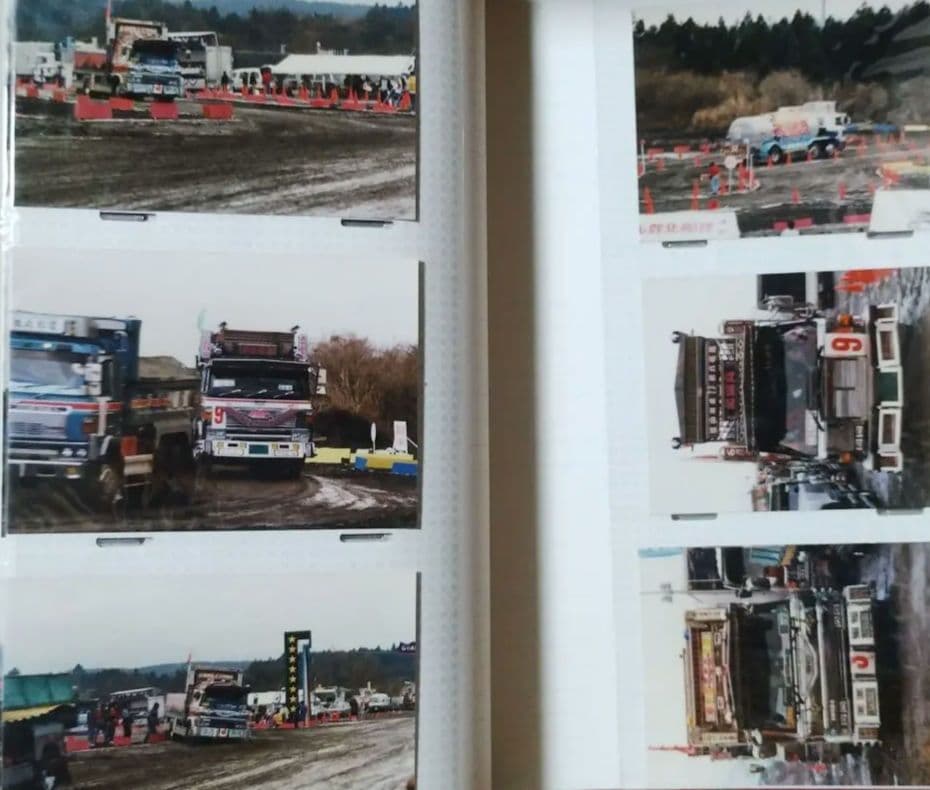 お年玉セール(当時物)アートトラックデコトラ、トラックフォトブック1000枚以上