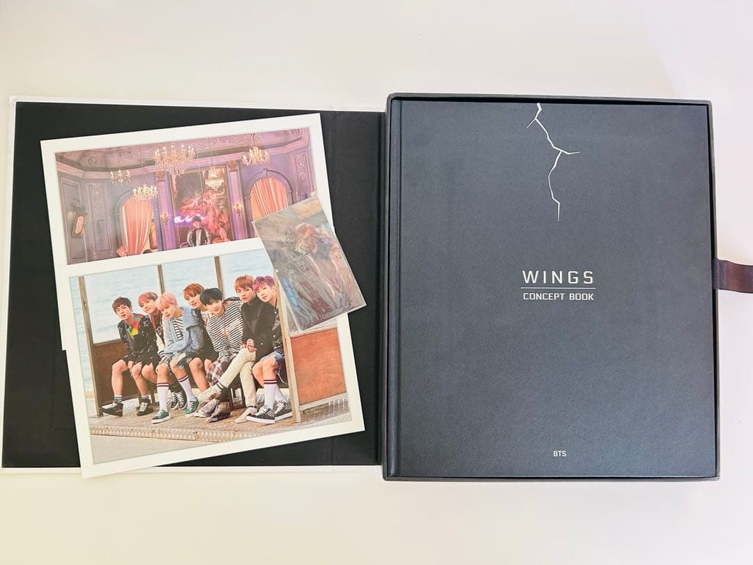 BTS WINGS CONCEPT BOOK レンチキュラー ジン トレカ