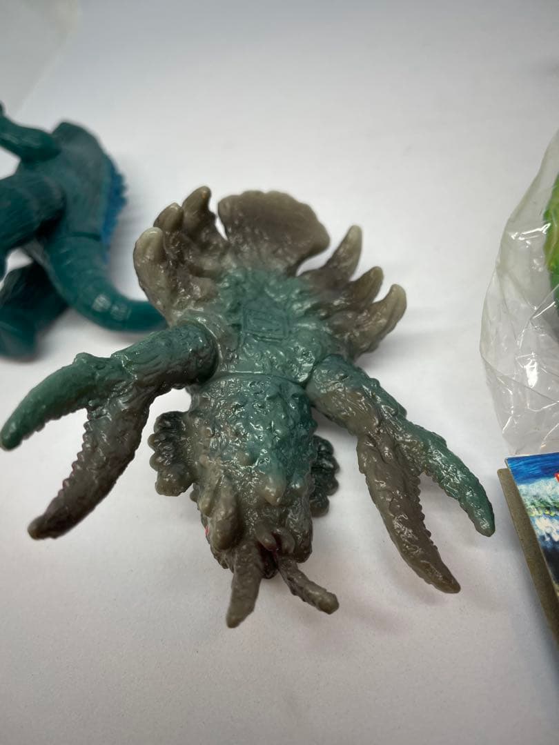 ゴジラブルマァク伝説 ヘドラ ゴジラ ガニメ ミニソフビ ブルマァク 3体セット