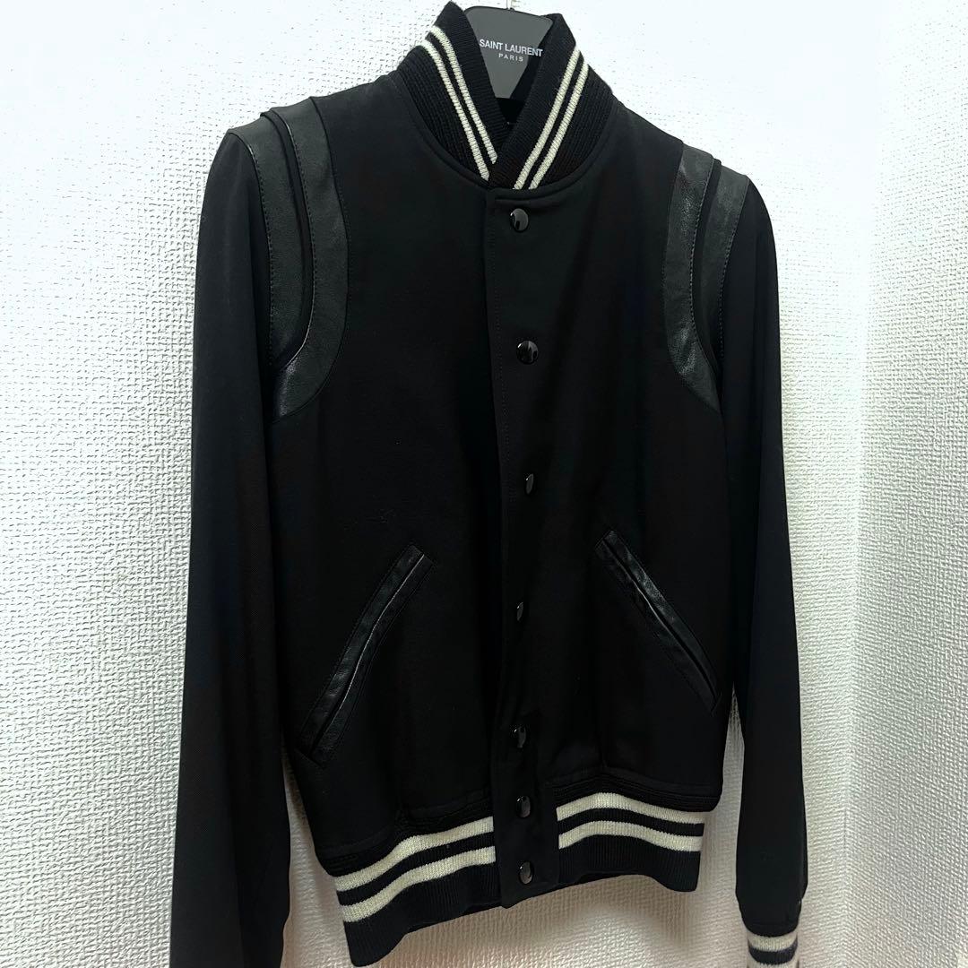 Saint Laurent スタジャン ブラック